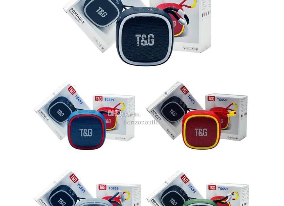 TG166 Беспроводная маленькая Bluetooth Колонка портативная с fm-радио